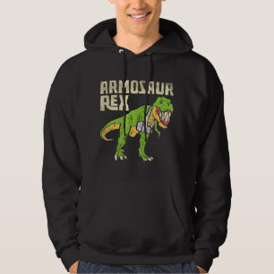 Moletom Armosaur Rex Dinossauro Braços Fraturados Braço Qu