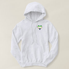 Moletom Aro Pride Heart Hoodie