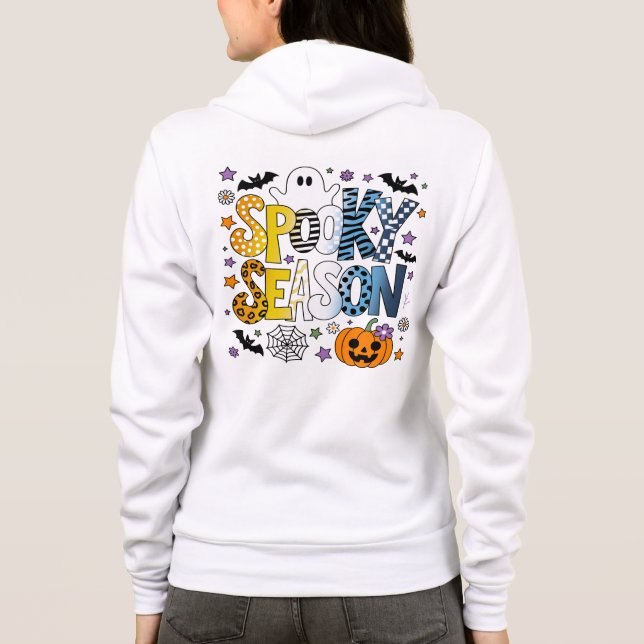 Moletom AroAce Spooky Season Halloween (Verso)
