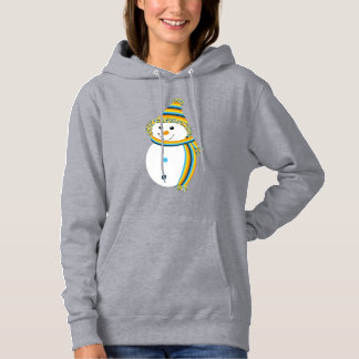 Moletom AroAce Sunset Pride Flag Snowman Snowman