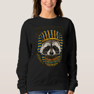 Moletom Arqueólogo do Historiador do Faraó Egípcio Raccoon