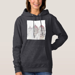 Moletom Arquitetura do Castelo de Belarus Mir