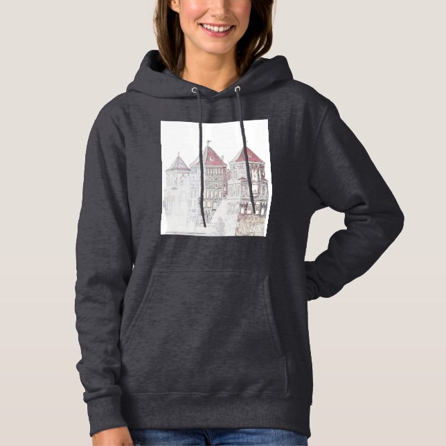 Moletom Arquitetura do Castelo de Belarus Mir (Frente)