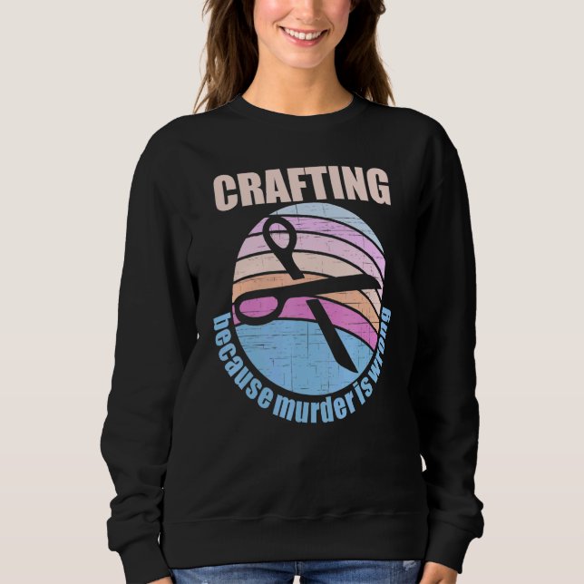 Moletom Arranjar Porque O Assassinato Está Errado (Frente)