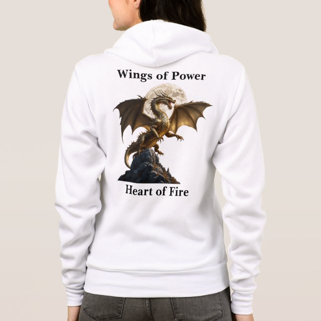 Moletom Arrasamento do Dragão Fierce (Verso)