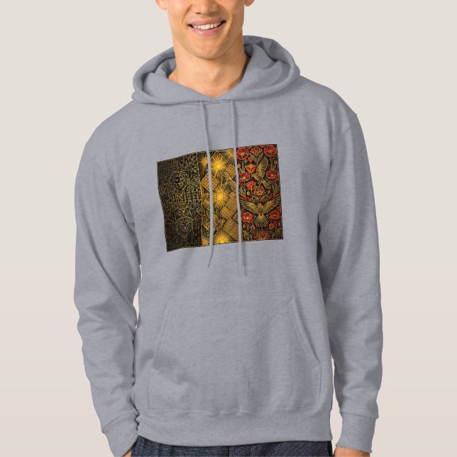 Moletom Art Deco Heritage Flag | Belgium | Classic 1920s (Frente)