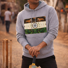 Moletom Art Deco Heritage Flag | India | Classic 1920s