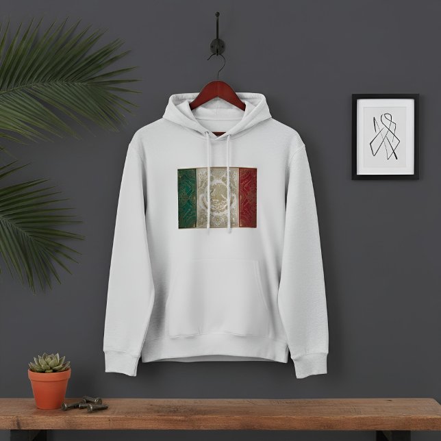 Moletom Art Deco Heritage Flag | Mexico | 1920s Design (Styled Shot)