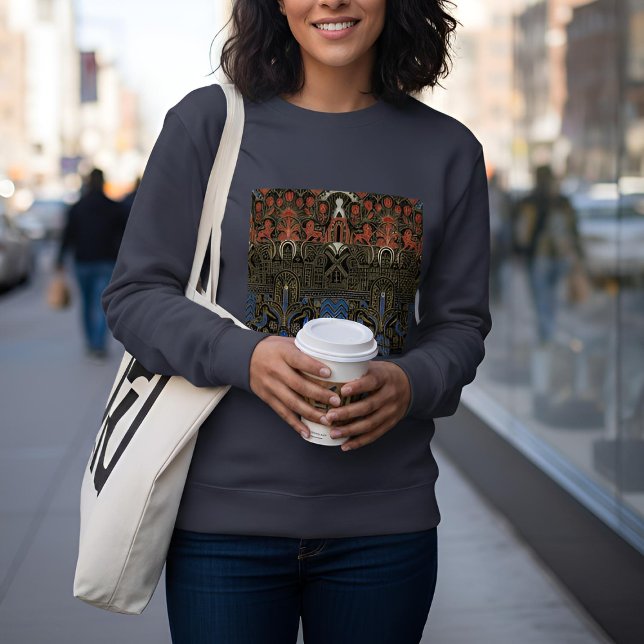 Moletom Art Deco Heritage Flag | Netherlands | Vintage (Lifestyle Shot)