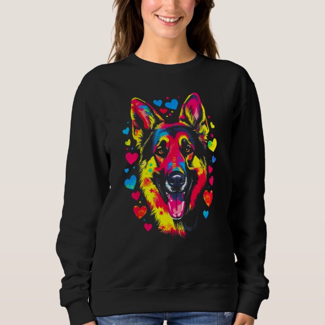Moletom Art German Shepherd Dog  1 (Frente)
