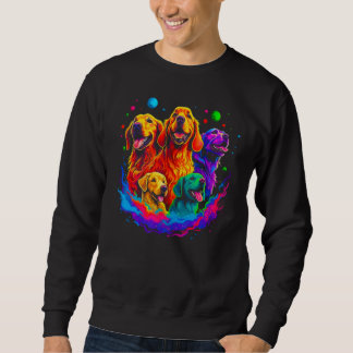 Moletom Art Golden Retriever Dog Best Friends