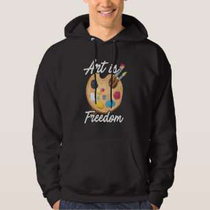Moletom Art Is Freedom Artist Brussel Colors Master Painte