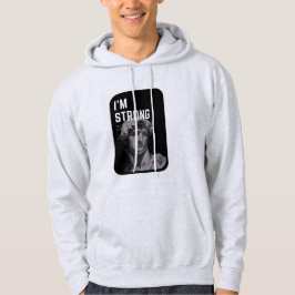 Moletom Art Never Dies Hoodie | David Sculpture & quote