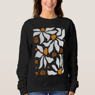 Moletom Art Nouveau Deco Flowers Boho Wildflower Floral