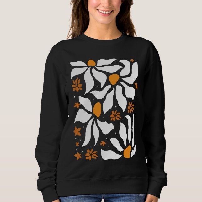 Moletom Art Nouveau Deco Flowers Boho Wildflower Floral (Frente)