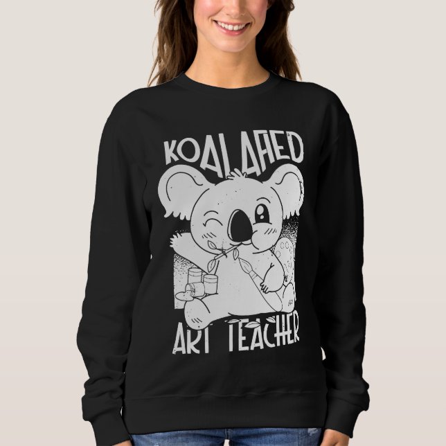 Moletom Art Teacher Apparel Artist Teach for Men Women (Frente)