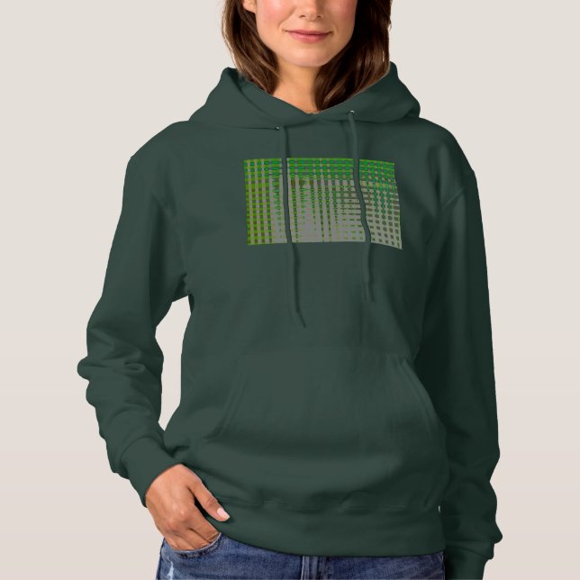 Moletom Arte Abstrata Verde 1003 (Frente)