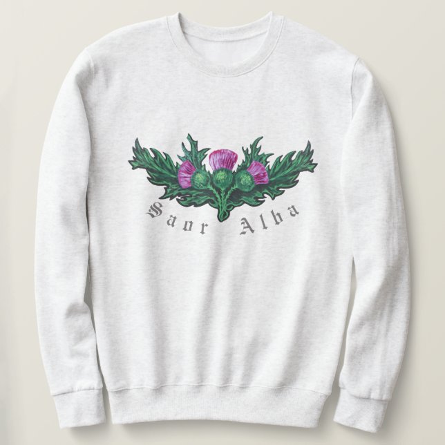 Moletom Arte alba do cardo de Saor da independência (Frente do Design)