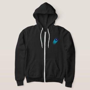 Moletom Arte Bitcoin (Cometa - Estilo 1, Preto)