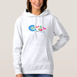Moletom Arte Colorida Criativa em Progresso Citação