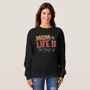 Moletom Arte com palavras da vida de Mãe Fofa