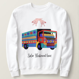 Moletom Arte de Caminhão Paquistanesa Design Cultural Folc