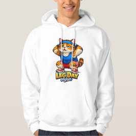 Moletom Arte de Humor de Gato de Academia – Estilo de Trei
