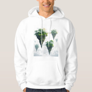 Moletom Arte de Paisagem Celeste de Fantasia – Pássaros e 