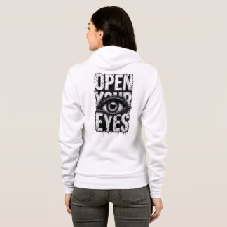 Moletom Arte de Rua Grunge Gótica Abra Seus Olhos