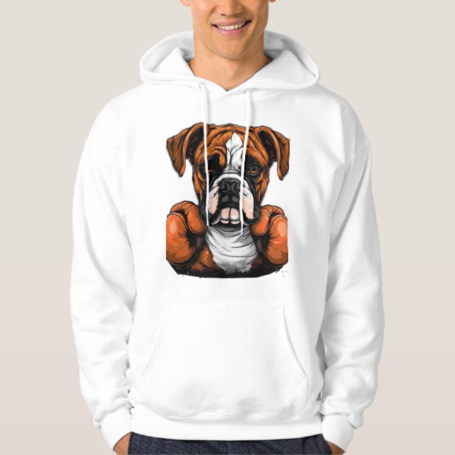Moletom Arte Designer do BoxerLoveK9 (Frente)