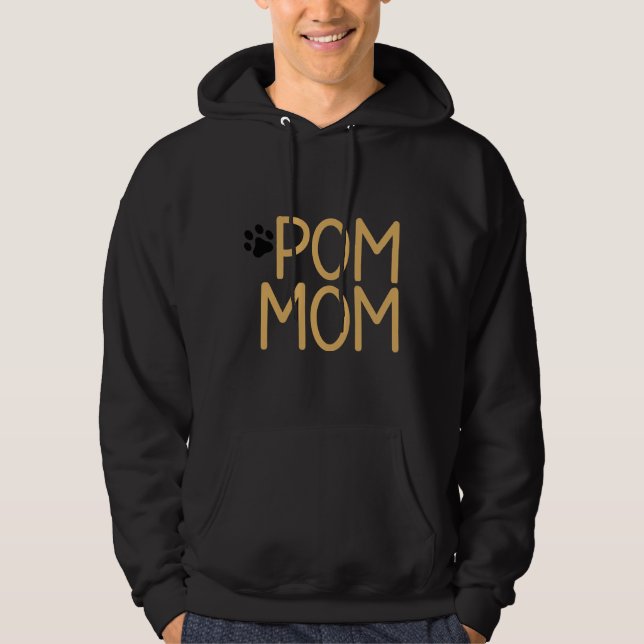 Moletom Arte Digital da Mãe da Pomerânia (Frente)