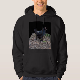 Moletom Arte Dimensionada De Galo Fluffy Preto,