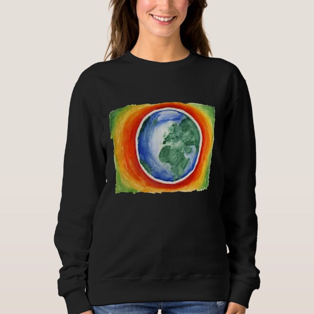 Moletom Arte do Dia da Terra (Frente)