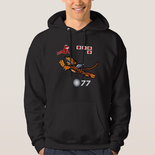 Moletom Arte do nariz de Flying Tigers WWII (Frente)