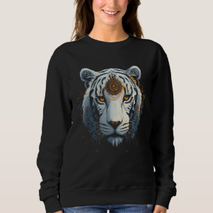 Moletom Arte do Tigre Branco Animal Tigre 1