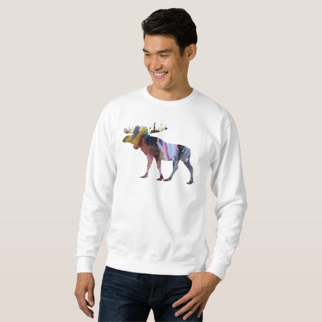 Moletom Arte dos alces (Frente Completa)