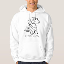 Arte em Linhas de Dachshund - Estilo Low Rider