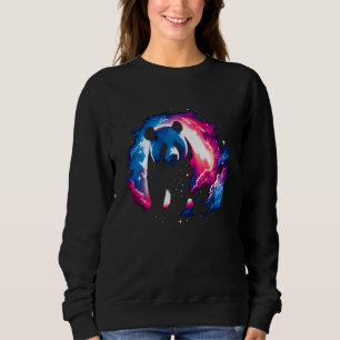 Moletom Arte Espacial legal do Gigante Cósmico Panda Galáx