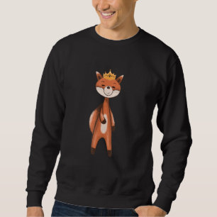 Moletom Arte Fox Eu Gosto Muito De Raposas Ok Fox Queen Ki