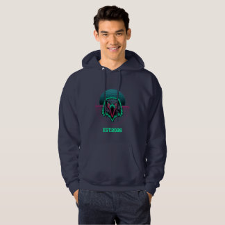 Moletom Arte Geométrica Animal Neon Retro Ciberpunk Gráfic