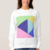 arte geométrica multicoloração
