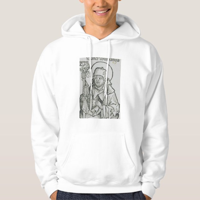 Moletom Arte Gráfica Sagrada de São Columbano de Iona Celt (Frente)