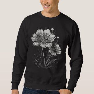 Moletom Arte Linear Flor Selvagem_2