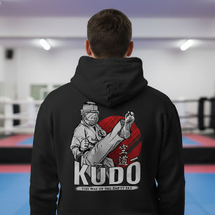 Moletom Arte Marcial Kudo - Lutador e Design Kanji