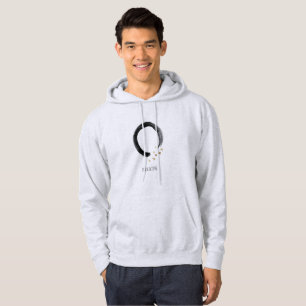 Moletom Arte personalizável do Círculo Enso Zen RESPIRE Gi