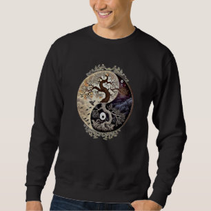 Moletom Arte Premium da Árvore da Vida Yin Yang