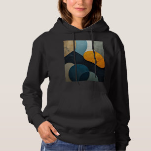 Moletom Arte Texturizada com Formas Geométricas Abstratas