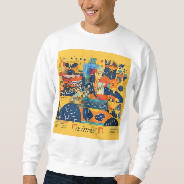 Moletom Arte Única (Frente)