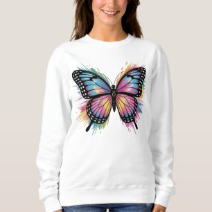Moletom Arte Vibrante de Borboleta: Ousada e Bonita