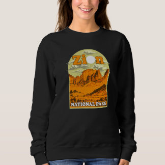 Moletom Arte Vintage do Parque Nacional de Zion Presente A